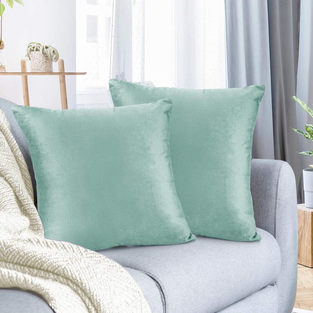 4713 Throw Pillow Covers, Cozy Velvet Decorative Pillow Cases 24 x 24